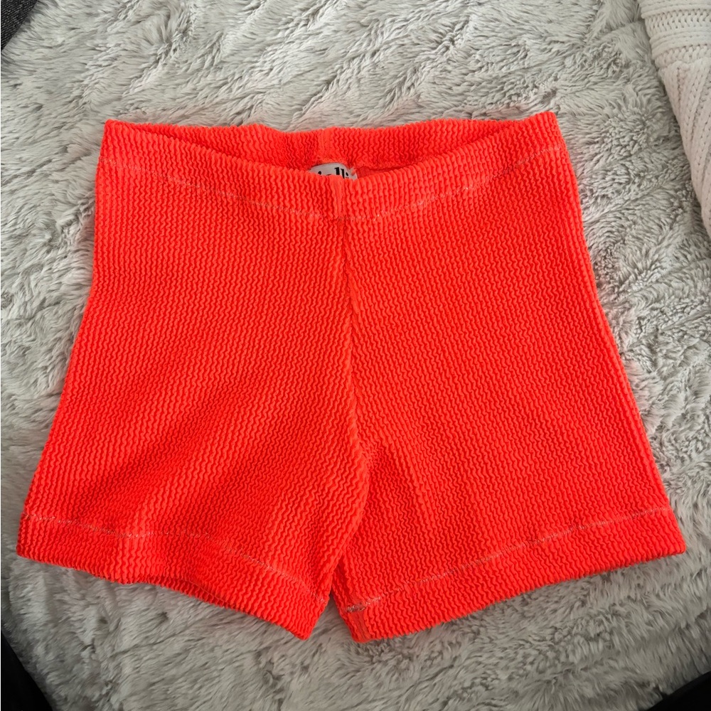 Rielli Orange Shorts - Picture 2 of 3